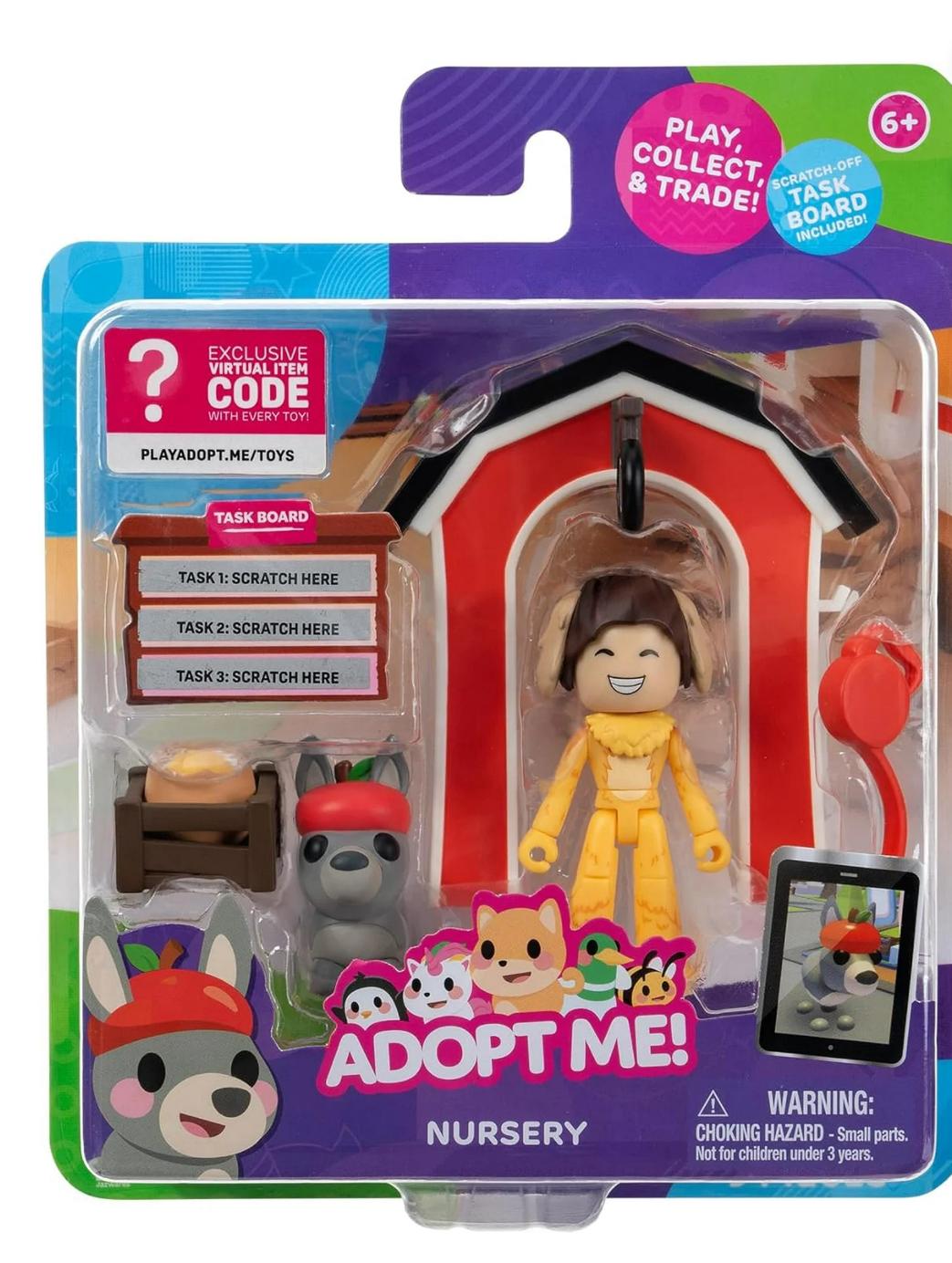 Adopt Me! Nursery - Friends Pack - Top Online Game - Fun Collectible Toys for Kids Featuring Your Favourite Pets Ages 6+ - Bellso